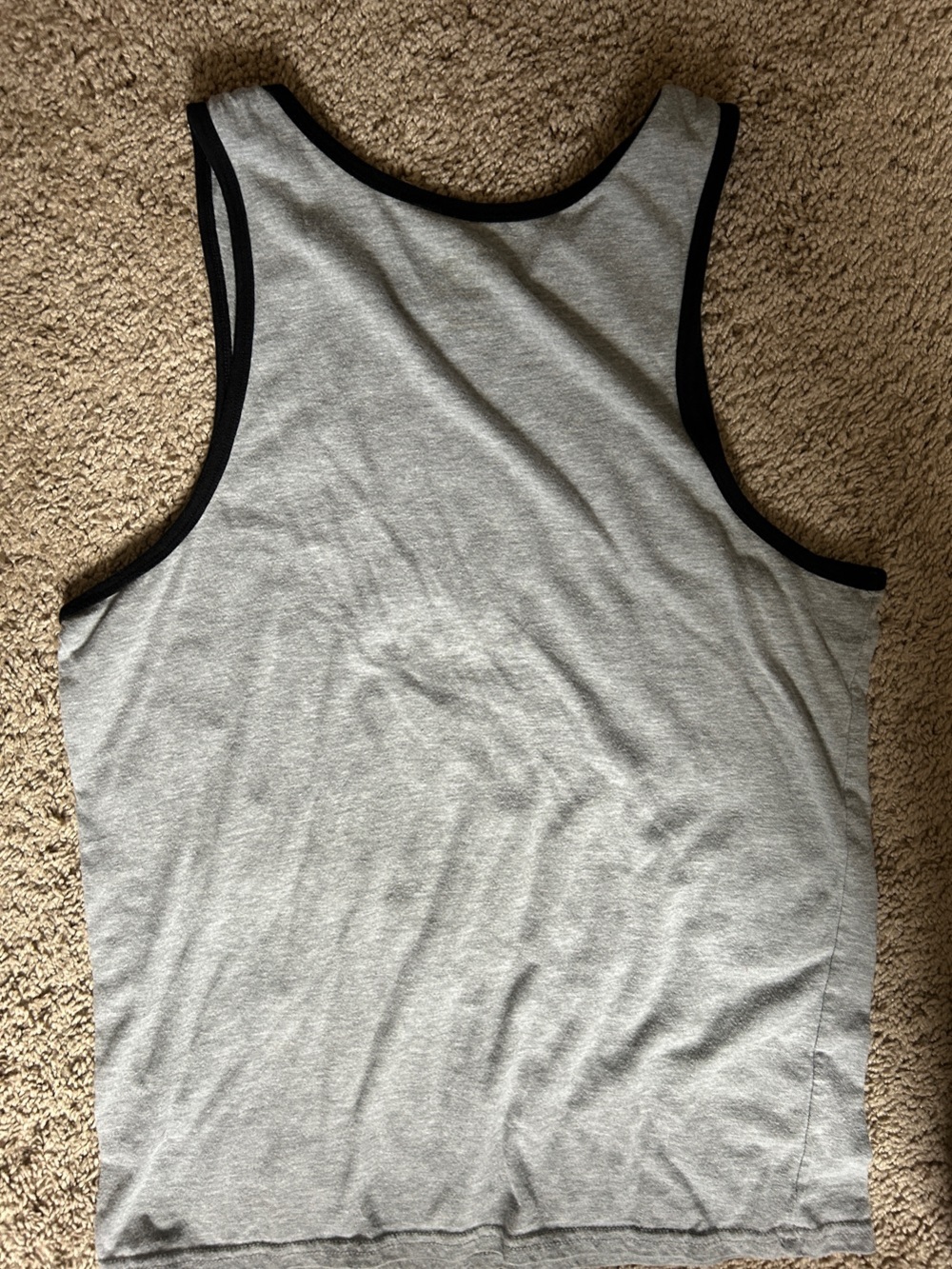 Power Ranger Gray Tank Top with Multicolor Ranger Graphic - Picture 3 of 3